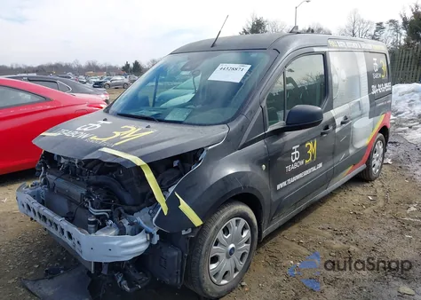 2020 Ford Transit Connect Xl z USA, uszkodzony, nr VIN NM0LS7E24L1459425